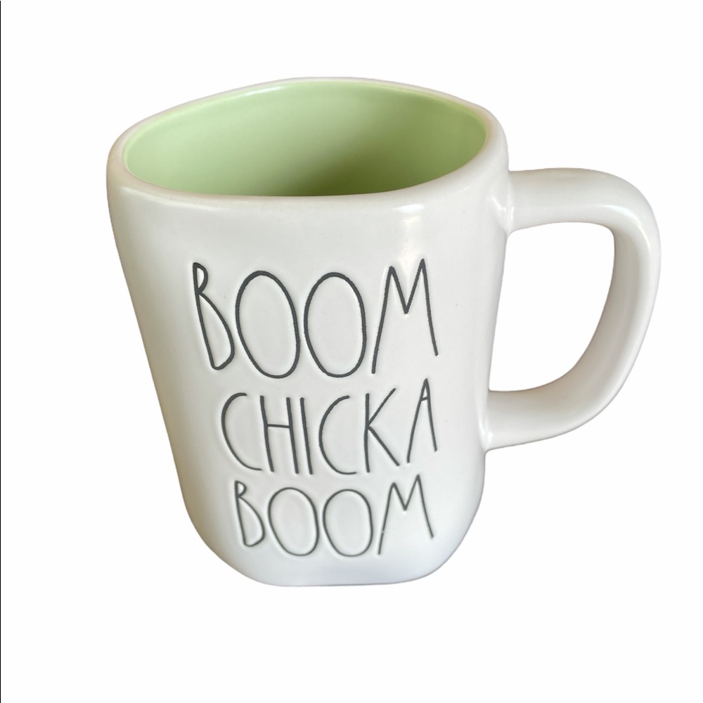 NEW Rae Dunn BOOM CHICKA BOOM Mug